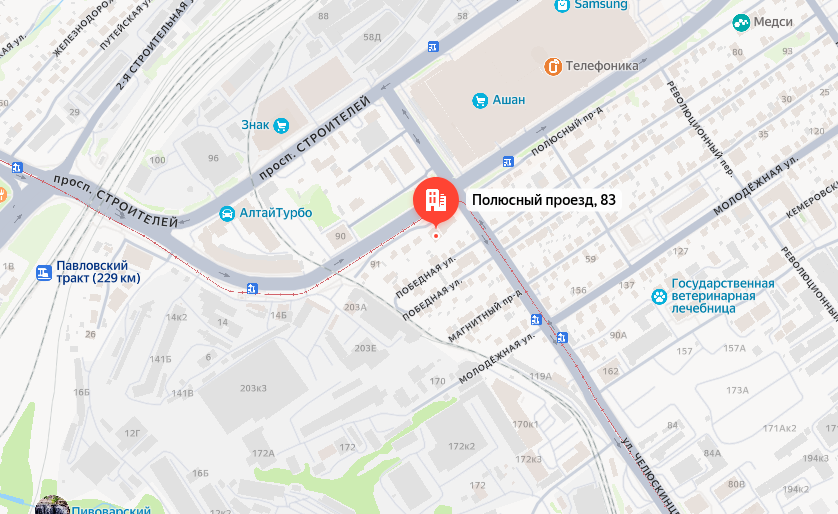 Карта со схемой проезда до компании Liquid Performance Схема проезда до компании Liquid Performance